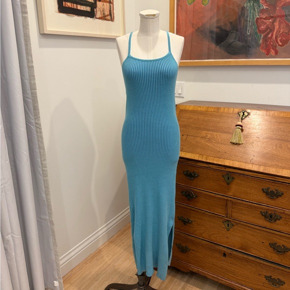Monrow Ribbed Sweater Dress - Picture 1 of 7